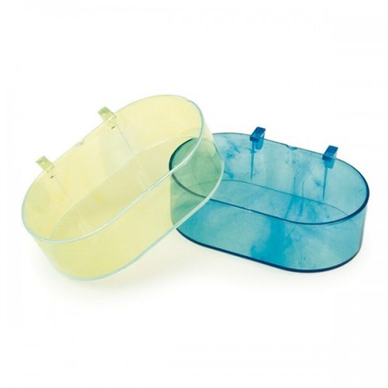 Bañera mediana para colgar para pájaros