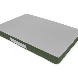 Gauty Cama Tela de sarga - Verde y gris para Perros y Gatos