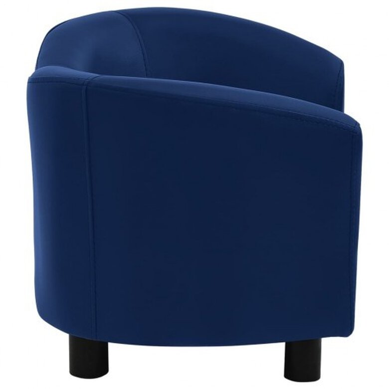 Vidaxl sofá de cuero azul para perros Tiendanimal