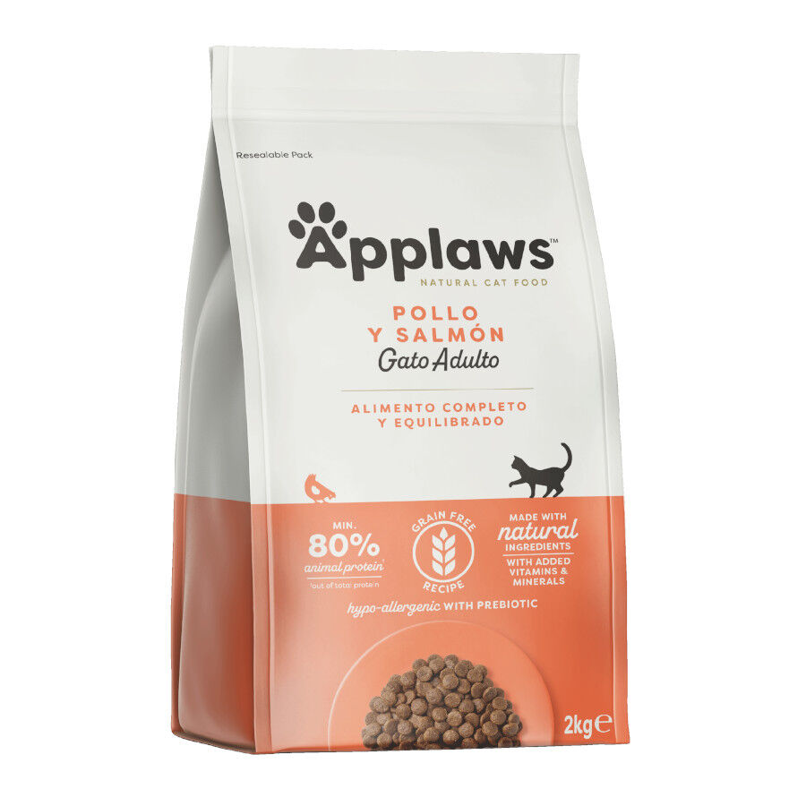 Applaws Adult Grain Free Salmón y Pollo pienso para gatos