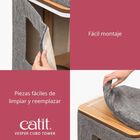 Rascador Cubo Tower color Gris, , large image number null
