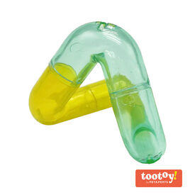 Tootoy! Chew Roller Treat Dispenser mordedor triangular interactivo para perros