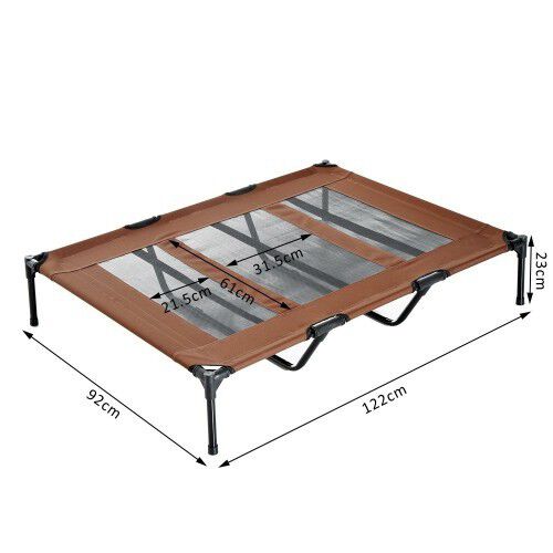 Cama PawHut para perro o gato de exterior color Caf&eacute;, , large Imagen numero 3