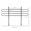 PawHut Reja de Seguridad Ajustable para Coche para perros, , large indicador imagen numero 5