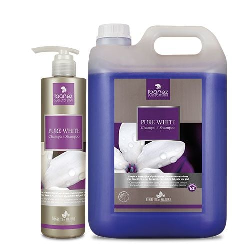 Ibañez Champú para Pelo Blanco para perros y gatos