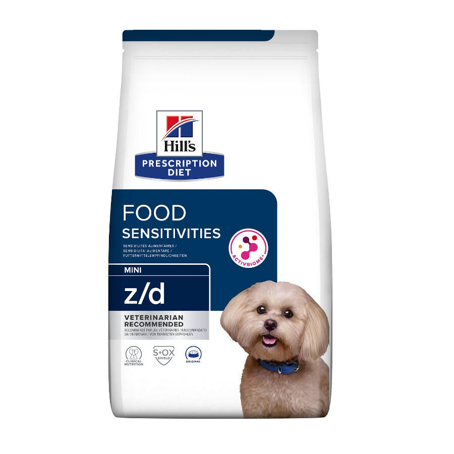 Hill&#039;s Prescription Diet z/d Food Sensitivities Mini para perros