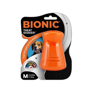 BIONIC Juguete interactivo Treat Shaker para perros 