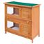 Jaula conejera con 4 puertas de madera color Madera, , large indicador imagen numero 2