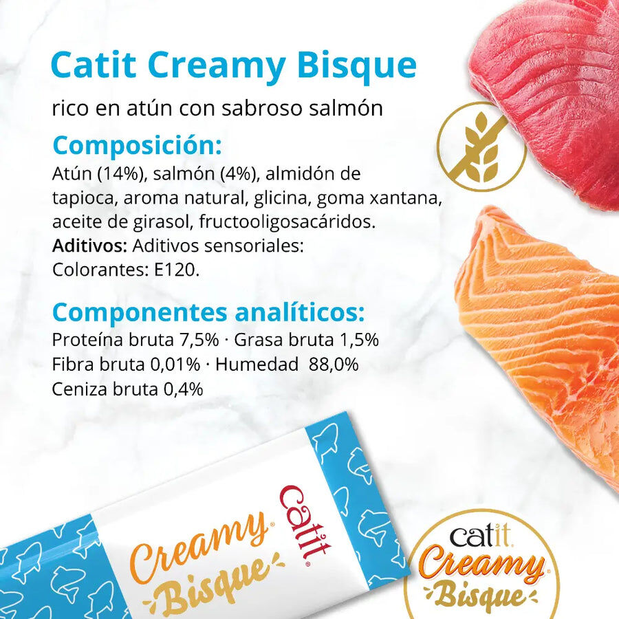 Catit Creamy Bisque con At&uacute;n, , large Imagen numero 2