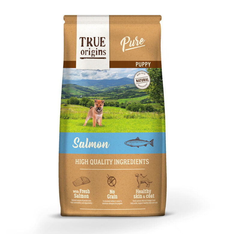 True Origins Pure Puppy Salmón pienso para cachorros, , large image number null