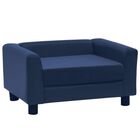 Vidaxl sofá plano azul para perros, , large image number null