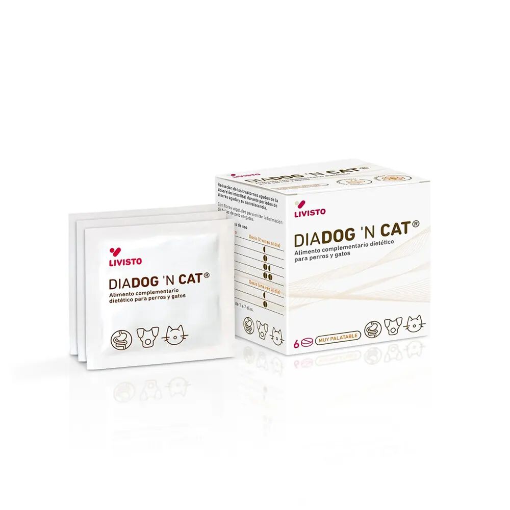 DIADOG&rsquo;N CAT Suplemento diet&eacute;tico para perros y gatos que apoya la recuperaci&oacute;n intestinal, , large Imagen numero 2