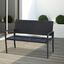 Banco de jardin Outsunny 2 Plazas color Acero, , large indicador imagen numero 1