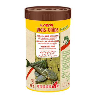 Sera Wels-chips alimento para peces