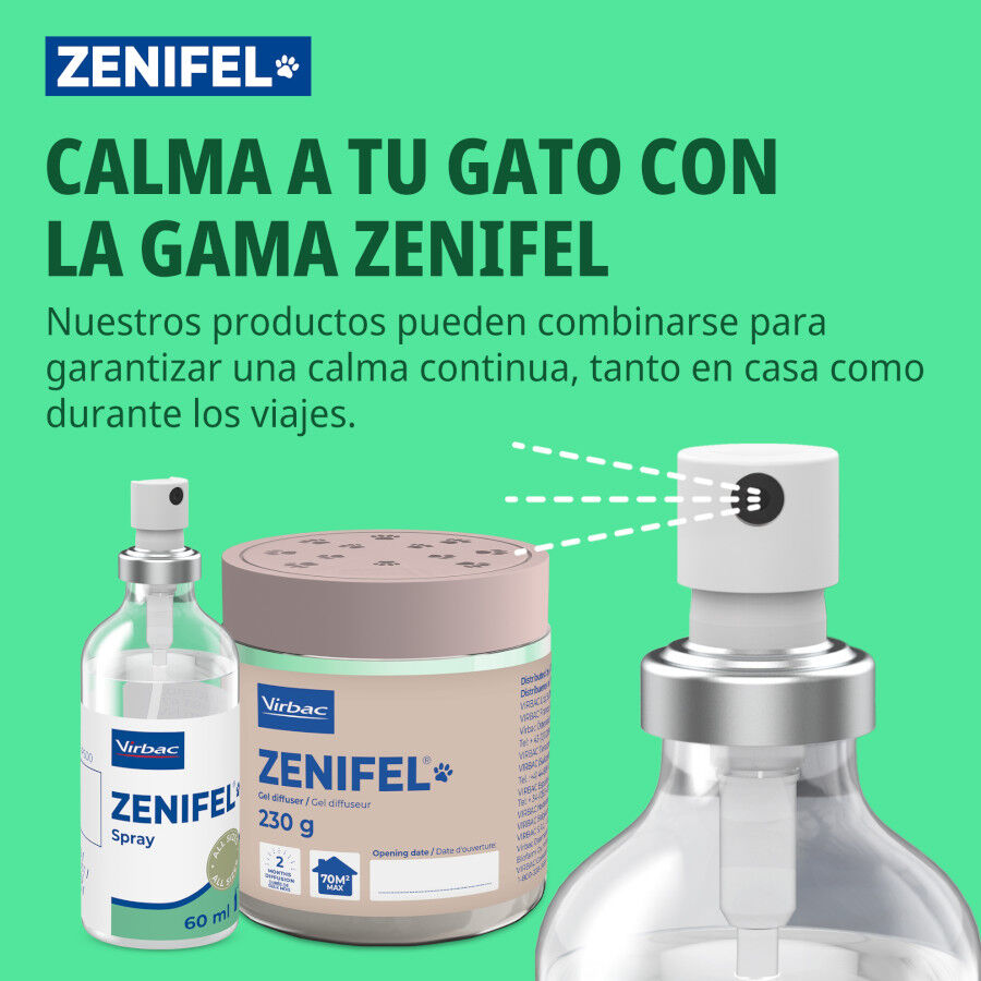 Virbac Zenifel Spray Calmante para gatos, , large Imagen numero 4