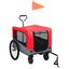 Remolque de bicicleta para mascotas color Rojo, , large indicador imagen numero 3