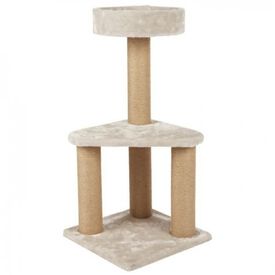 Trixie ivan árbol rascador de madera gris claro para gatos