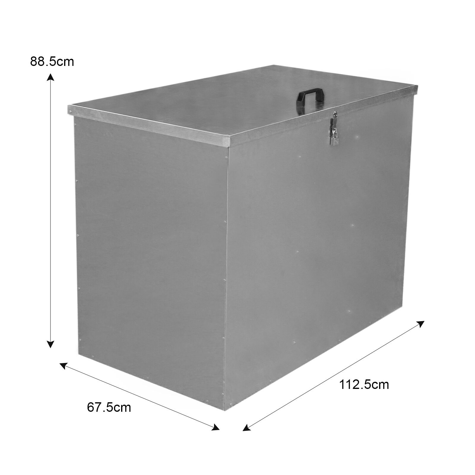 MonsterShop Contenedor Grande Triple Compartimento de Pienso para animales thumbnail