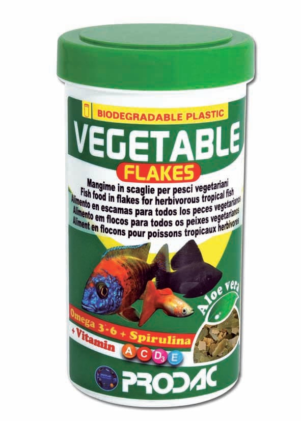 Prodac Vegetable Flakes Alimento para peces hervívoros thumbnail