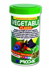 Prodac Vegetable Flakes Alimento para peces hervívoros