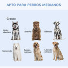 PawHut Transportínnegro  ABS y Acero con bandeja para mascotas, , large image number null