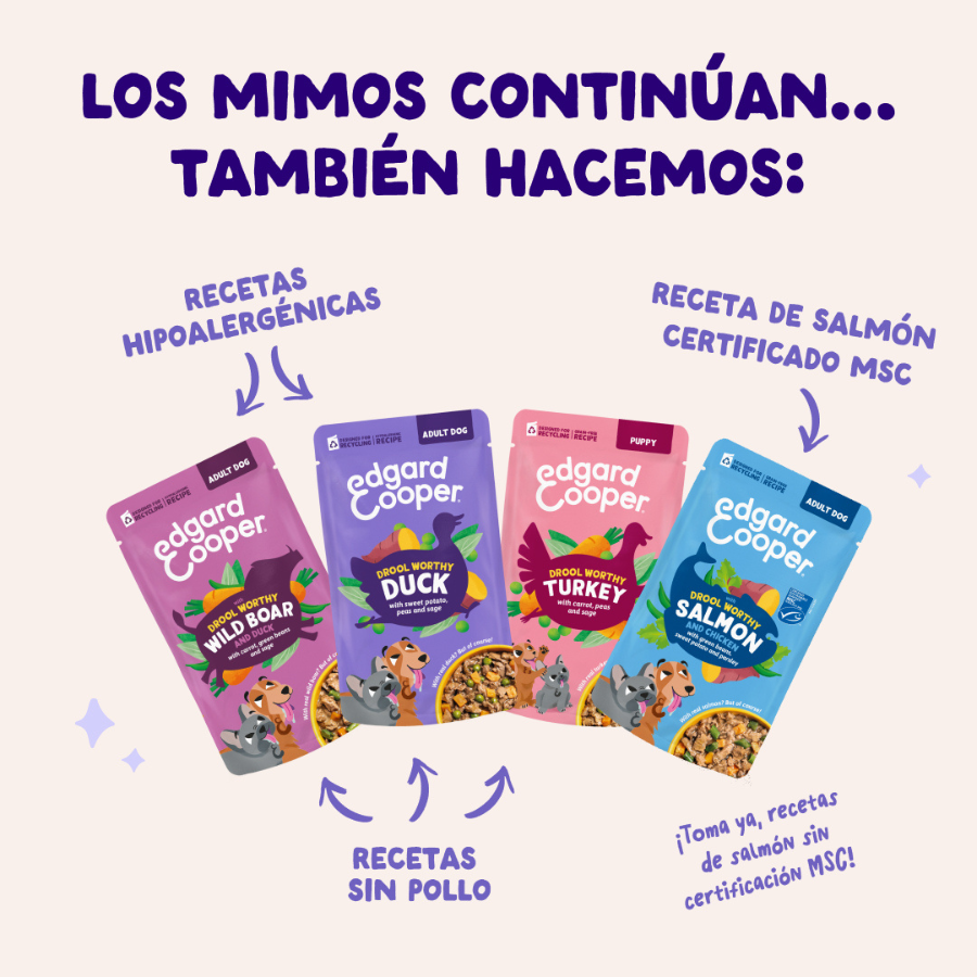 150 g Edgard & Cooper Adult Grain Free Pato sobres para perros, , large Imagen numero 5