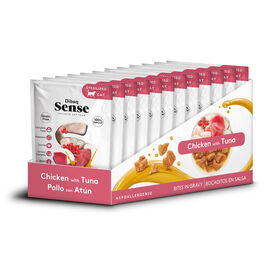 Dibaq Sense Bites Pollo con Atún, 12 unidades x 100gr