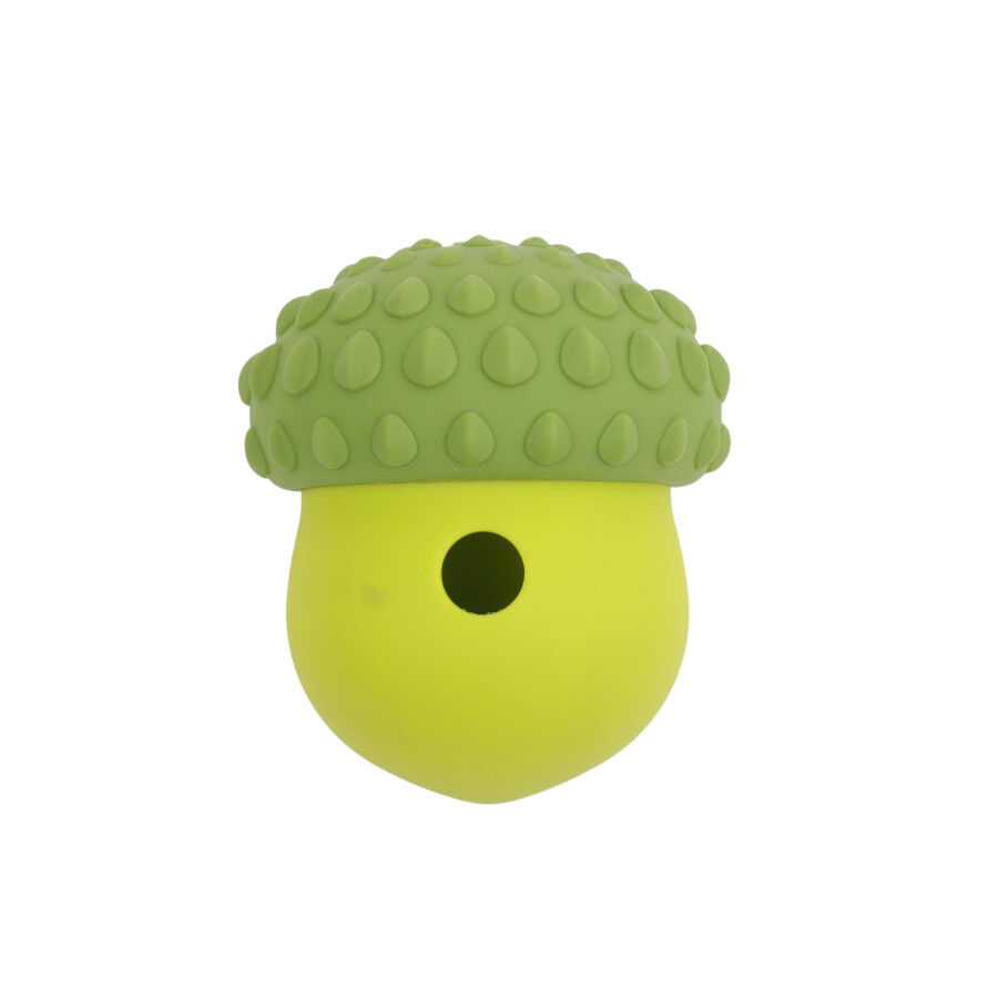 Tootoy! Juguete Portagolosinas Bellota Verde para perros, , large Imagen numero 2