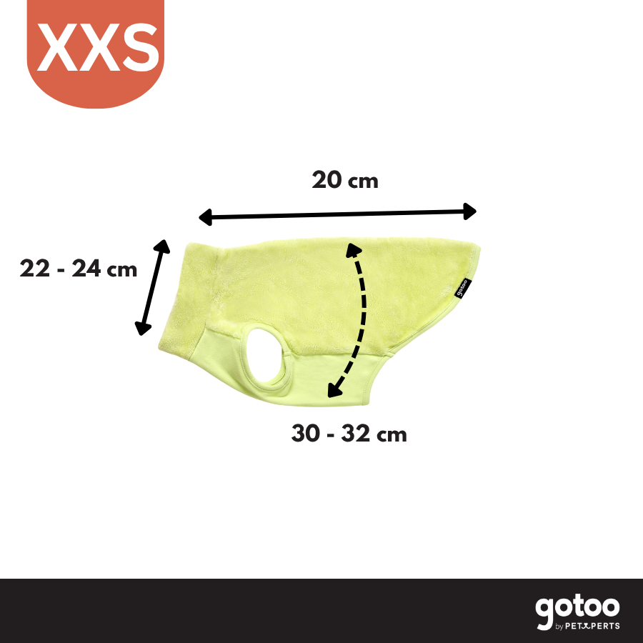 Gotoo Jersey Polar Verde Lima para perros, , large Imagen numero 4