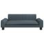 vidaXL Cama para perros de tela gris oscuro 70x45x30 cm, , large indicador imagen numero 2