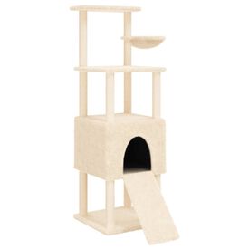 vidaXL Rascador con postes de sisal para Gatos 