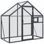 vidaXL Pajarera de aluminio gris antracita 179x100x185 m, , large indicador imagen numero 5