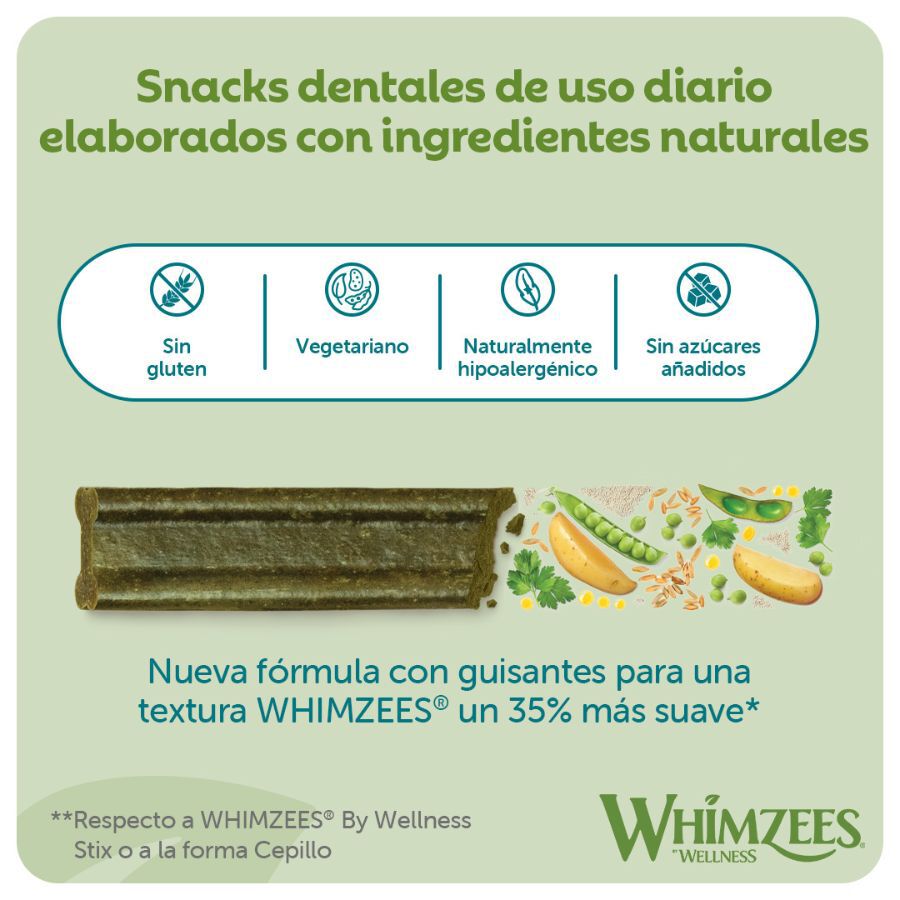 56 barritas Whimzees Snacks Dentales Soft Value Bags XS para perros, , large Imagen numero 4