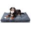 Nobleza Cama Perros Medianos, Cama Perro Lavable, Cama para Perros, Suave y Esponjoso, Cama de Perro Antideslizante, Gris Oscuro, 80x50cm, , large indicador imagen numero 7