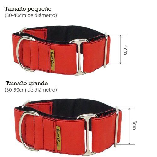 Collar Martingale para perro color Rojo, , large Imagen numero 3