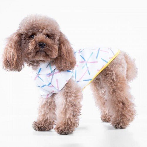 Su&eacute;ter Chispa Neosticks para perros color Blanco, , large Imagen numero 2