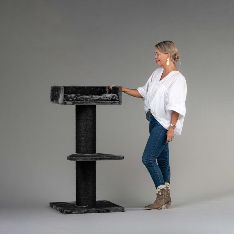 Rascador Maine Coon Lounge Blackline Dark Grey color Gris thumbnail