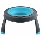 Comedero elevado ajustable color Azul, , large image number null