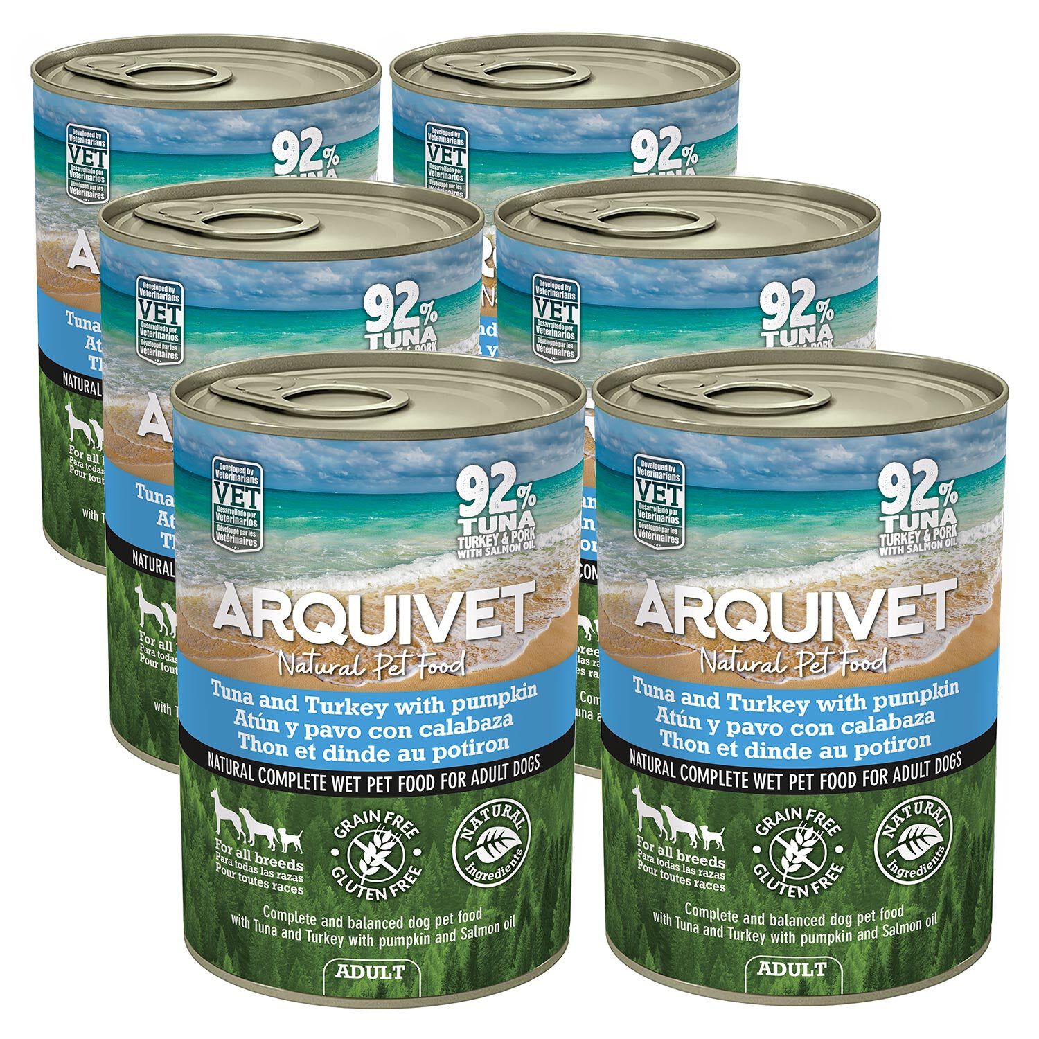 Pat&eacute; de Cerdo y Br&oacute;coli - (Pack 6x400gr), , large Imagen numero 1