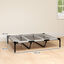 PawHut Cama Elevada Perro Gris Claro, , large indicador imagen numero 3