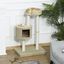 PawHut Árbol rascador multiusos para gatos color Beige y Café, , large indicador imagen numero 2