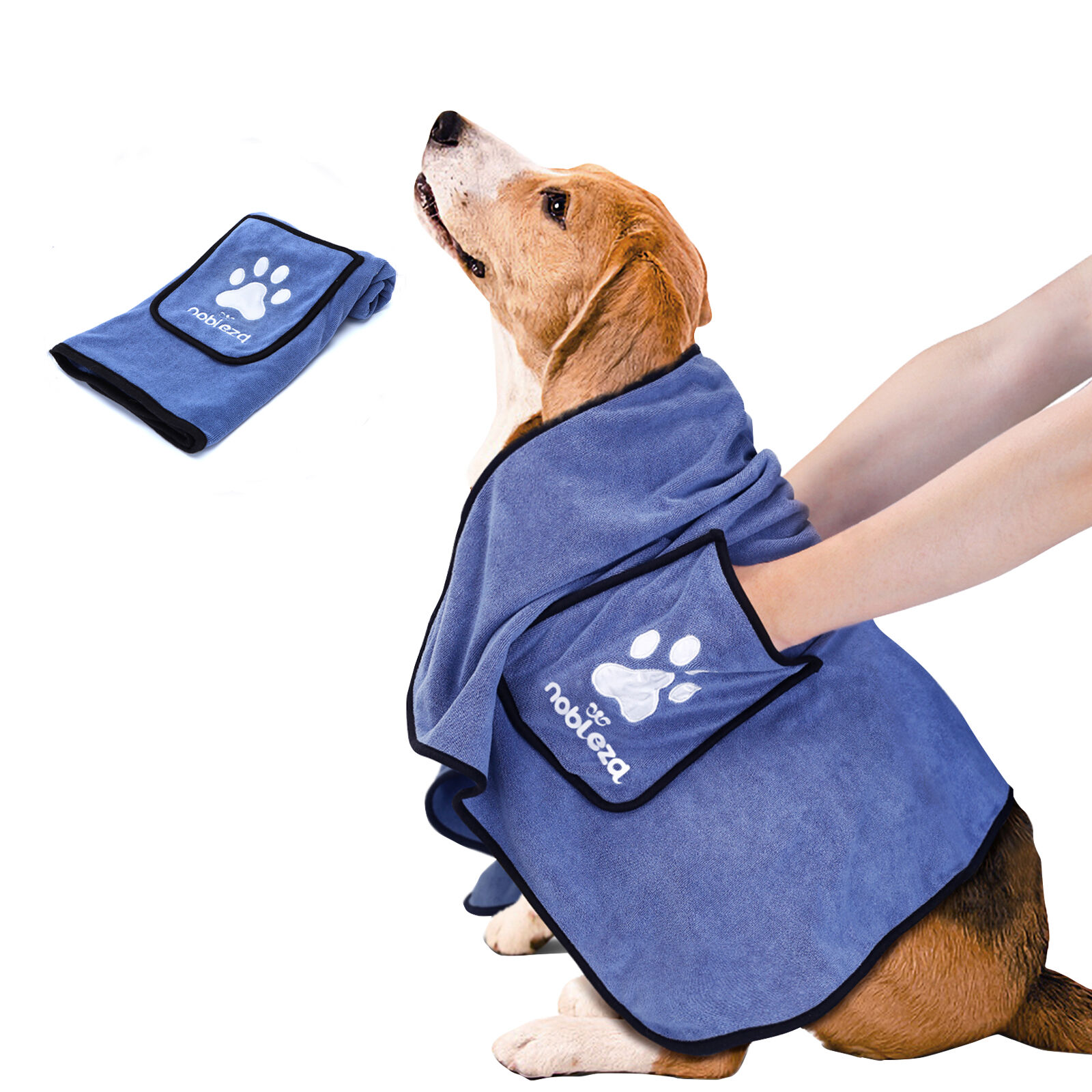Nobleza Toalla para Perros, Toallas Suaves y Duraderas, Ultra Absorbente, Toalla de Secado para Perros Grandes y Peque&ntilde;os, , large Imagen numero 1