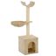 Rascador con poste de sisal color Beige, , large indicador imagen numero 2