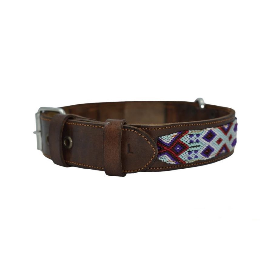 LOYAL COLLAR DE PIEL ARTESANAL TALLA L PARA PERROS, , large Imagen numero 1