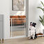 PawHut Barrera de Seguridad Blanco, , large indicador imagen numero 2