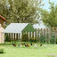 PawHut Gallinero para Exterior Plata, , large indicador imagen numero 7