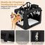 COSTWAY Transport&iacute;n para Perros Plegable, Bolsa Transporte para Gatos con Ventanas de Malla, 3 Puertas y Bolsillos Extra&iacute;bles, Portador de Viaje para Mascotas Interior y Exterior (Negro, M), , large indicador imagen numero 3