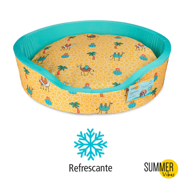 Summer Vibes Camel Fresh Cama refrescante para perros thumbnail