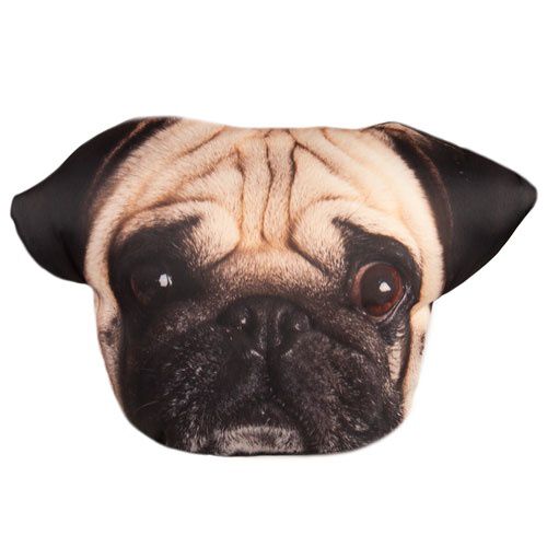 TK Pet Coj n en Forma de Pug para perros