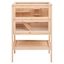vidaXL Jaula para hámster madera maciza abeto 55x40x80 cm, , large indicador imagen numero 4